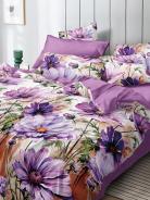 Постельное белье поплин эксклюзив на молнии - Беатрис - фото