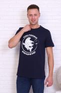 Футболка 11636 синий - фото