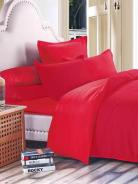 КПБ Полисатин г/к (молния) - Алый закат - фото