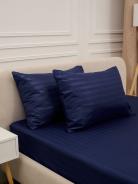 Комплект наволочек Микрофибра Страйп - Синий - фото 5