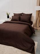 Пододеяльник Микрофибра Страйп - Шоколад - фото 4