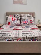 Простыня бязь - Лондон - фото