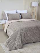 Набор покрывало и чехлы на подушку - Кристалл, цвет какао - фото 2