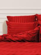 Комплект наволочек Микрофибра Страйп - Красный - фото