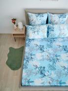 Простыня поплин - Симфония, цвет голубой - фото 2