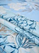 Простыня поплин - Симфония, цвет голубой - фото 5