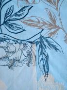 Простыня поплин - Симфония, цвет голубой - фото 6