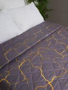 Покрывало Унисон - Кракле, цвет серый - фото 3