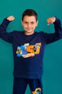 Свитшот 22756 Hot Wheels темно-синий (ед.) - фото