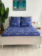 Простыня бязь на резинке - Котики - фото 6