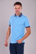 Футболка 6785 голубой - фото
