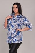 Туника 6737 синий - фото