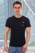 Футболка 5502 черный - фото
