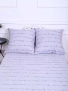 Комплект наволочек поплин - Позитив, цвет светлый серый Комплект наволочек поплин - Позитив, цвет светлый серый - фото 2