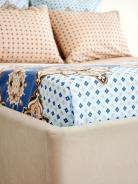 Простыня поплин - Марокко, цвет голубой - фото 4