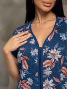 Халат мод.469/35 - фото 4