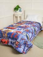 Покрывало бязь с детским рисунком - 15 - Роботы - фото