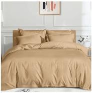 Постельное белье поплин гладкокрашенный - Слоновая кость - фото