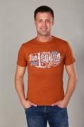 Футболка 5987 коричневый - фото