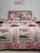 Пододеяльник бязь на молнии - Лондон Пододеяльник бязь на молнии - Лондон - фото 2