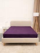 Простыня Микрофибра Страйп - Фиолетовый - фото 3
