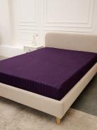 Простыня Микрофибра Страйп - Фиолетовый - фото 6