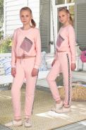 Костюм 4619 детский розовый - фото