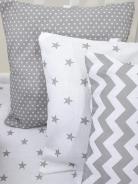 Бортики в кровать - Серый - фото 5