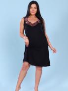 Сорочка 6417 черный - фото