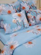 Пододеяльник бязь люкс на молнии - Ромашки - фото 2