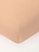 Простыня трикотажная на резинке - Персик - фото 2