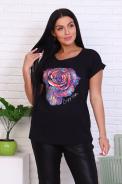 Футболка 11679 черный (ед.) - фото