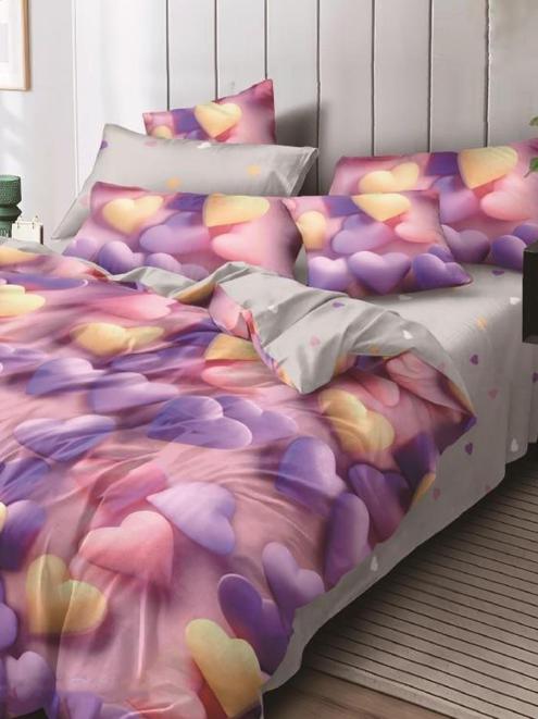 КПБ Поплин Эксклюзив (молния) - Карамелька