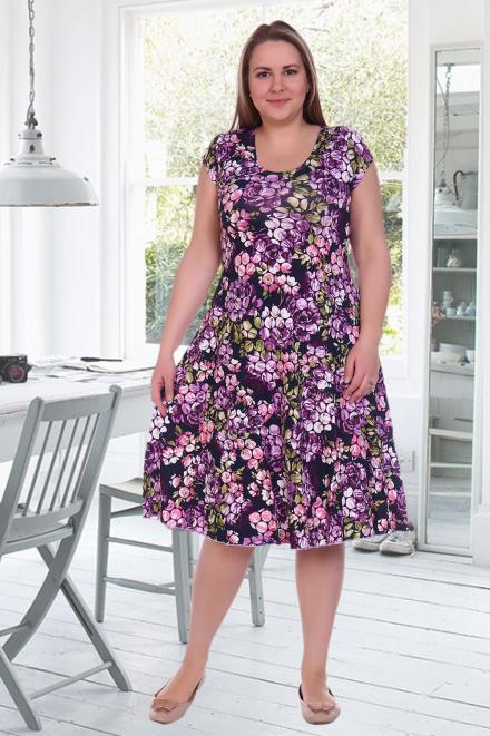 Платье Обольщение сиреневый