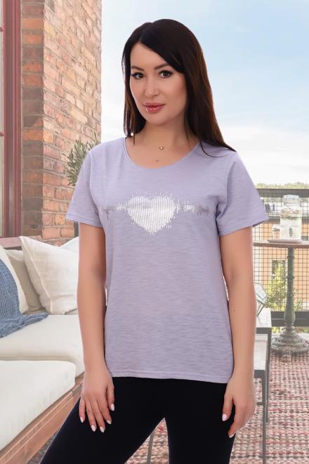 Футболка  Гамма светло-серый