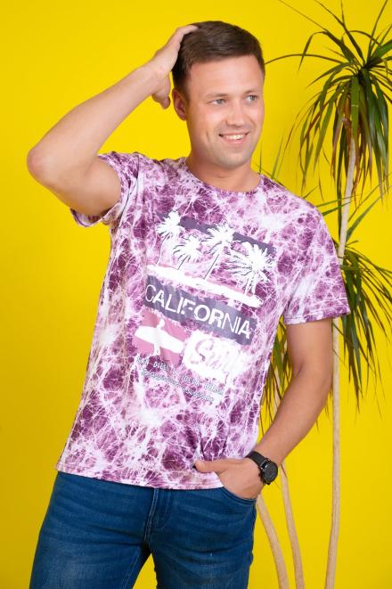 Футболка 11121 бордовый