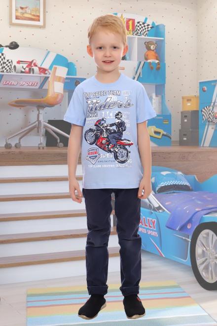 Футболка Арман детская голубой (ед.)