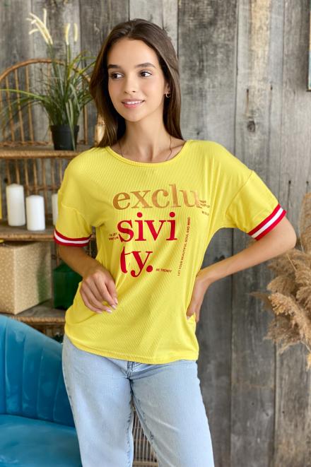 Футболка 8112 желтый