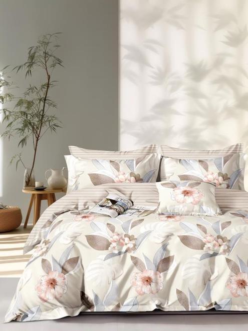 Постельное белье сатин элит на молнии - Весеннее утро