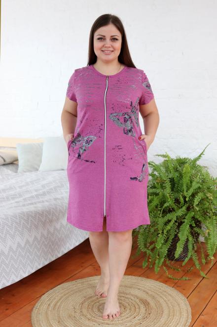 Халат 7113 лиловый