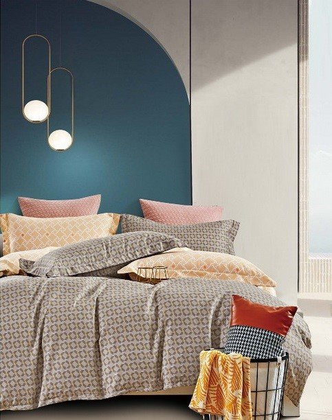 Постельное белье сатин люкс - Соты