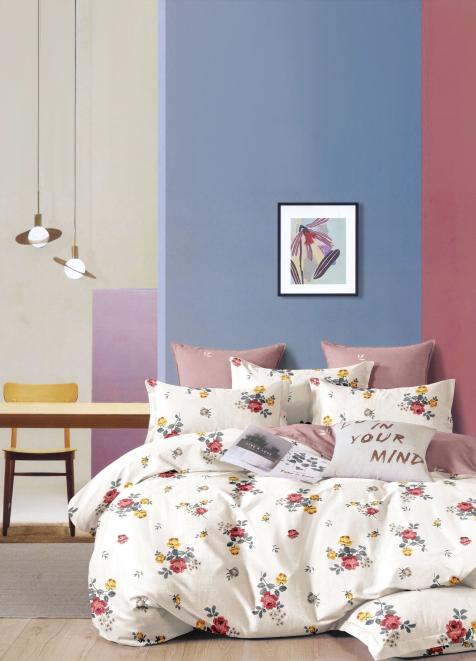 Постельное белье сатин элит на молнии - Флирт