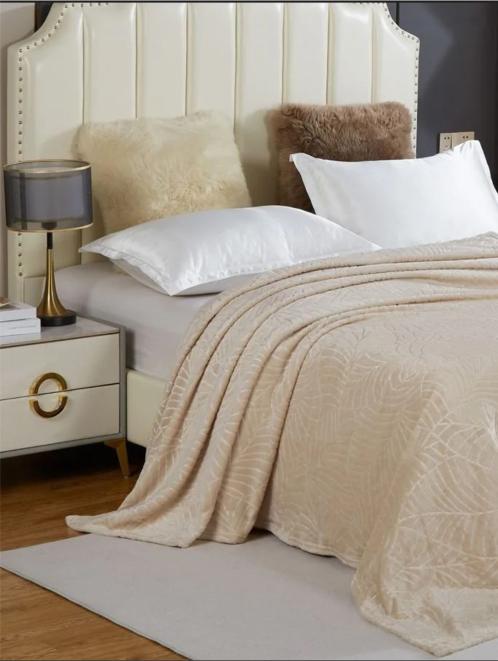 Плед Велсофт Бамбук Токио- Листья