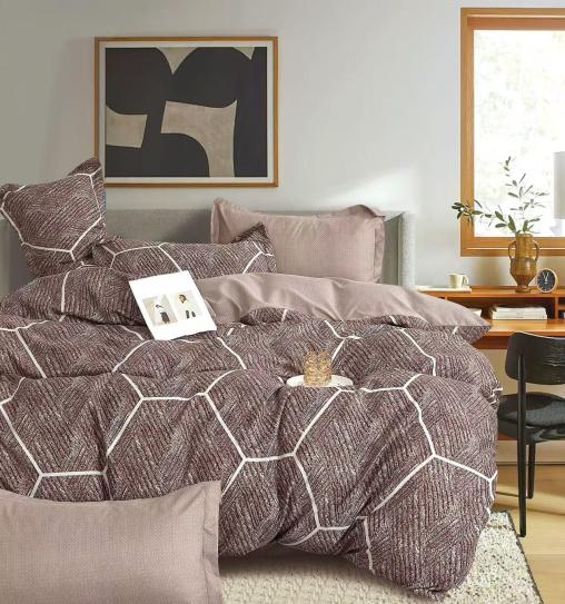 Постельное белье поплин люкс - Соты