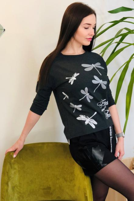 Джемпер Оазис антрацит