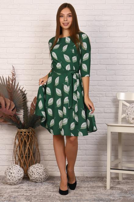 Платье 20612 зеленый