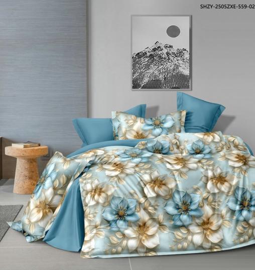 Постельное белье сатин люкс - Небесный цветок