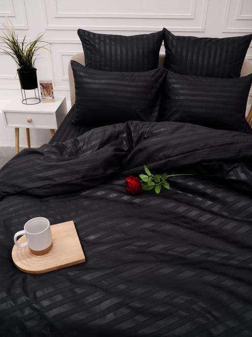 Пододеяльник Микрофибра Страйп - Графит