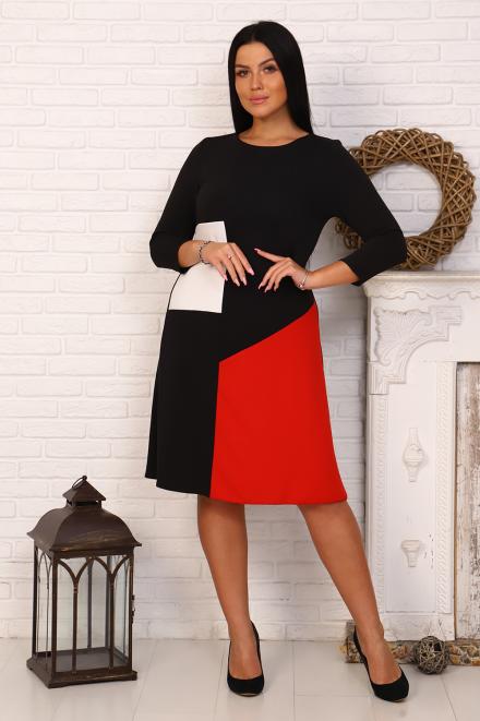 Платье 39510 черный