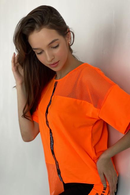 Футболка 8078 оранжевый